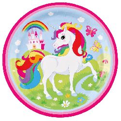 Einhorn Partyteller