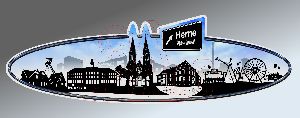 Aufkleber Sykline Herne