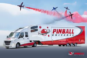 Flipperautomaten Showtruck mieten