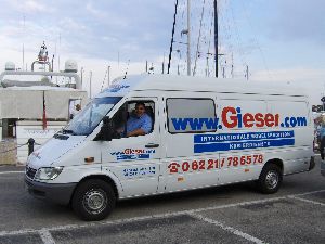 Kurierdienst und Transportleistungen: