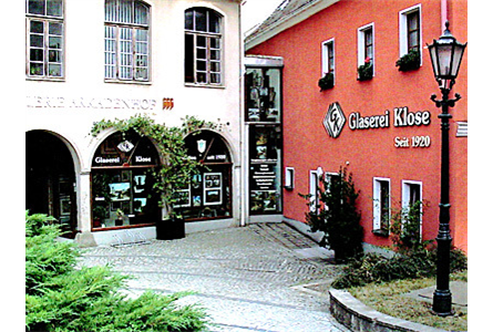 Firmenanzeige Glaserei Klose