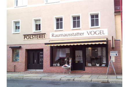 Firmenanzeige Raumausstatter Karl Vogel