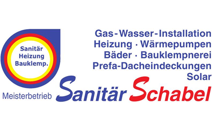 Firmenanzeige Sanitär Schabel