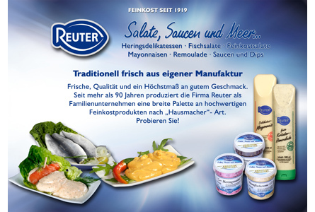 Firmenanzeige Reuter Feinkost GmbH