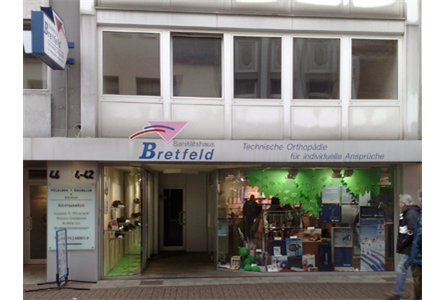 Firmenanzeige Bretfeld Sanitätshaus