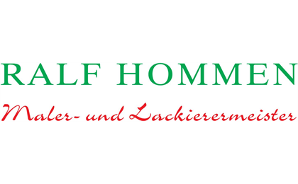 Firmenanzeige Hommen, Ralf Malermeister Lackierermeister