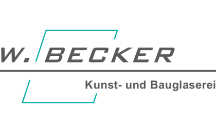 Firmenanzeige Glas - Becker W.