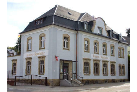 Firmenanzeige Rosen-Apotheke Inhaberin Bianka Dutsch