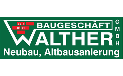 Firmenanzeige Baugeschäft Walther GmbH