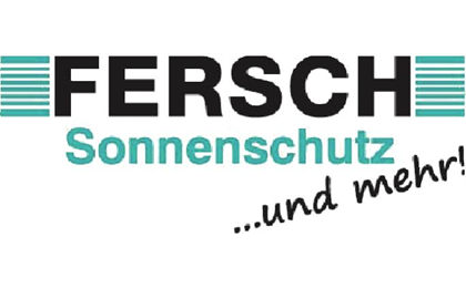 Firmenanzeige Fersch Sonnenschutz