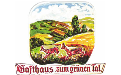 Firmenanzeige Gasthaus Zum Grünen Tal