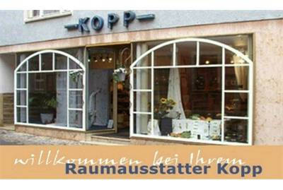 Firmenanzeige Kopp Raumausstattung