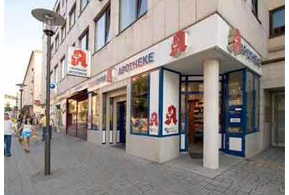 Firmenanzeige Bahnhof Apotheke Dr. Ludwig Hofmann