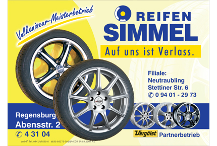 Firmenanzeige Reifen-Simmel GmbH