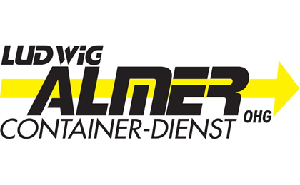 Firmenanzeige Container Almer Ludwig