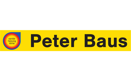 Firmenanzeige Baus Peter