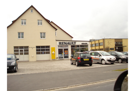 Firmenanzeige Auto Gradl Renault