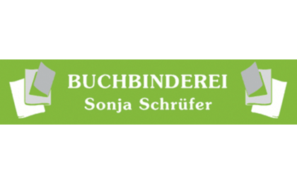 Firmenanzeige Buchbinderei Schrüfer Sonja