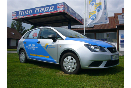 Firmenanzeige Auto Rapp