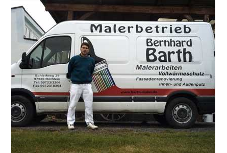 Firmenanzeige Maler-Meisterbetrieb Barth Bernhard