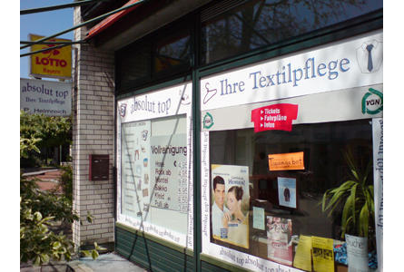 Firmenanzeige Textilreinigung absolut top