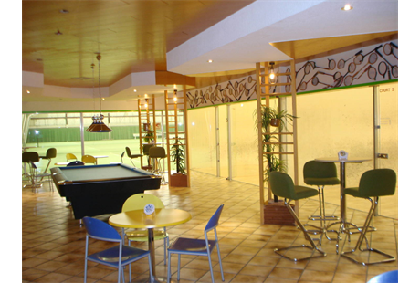 Firmenanzeige Tennis Squash Mielke