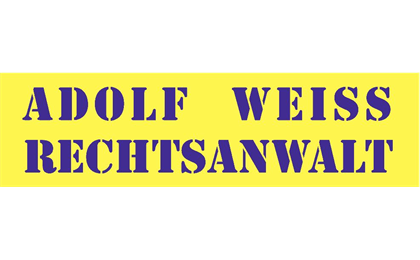 Firmenanzeige WEISS ADOLF