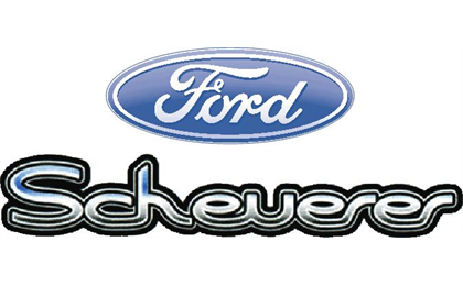 Firmenanzeige Scheuerer - Ford
