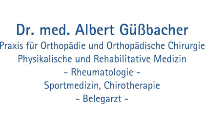 Firmenanzeige Güßbacher Albert Dr.med.