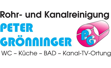 Firmenanzeige Rohr- und Kanalreinigung Grönninger Peter