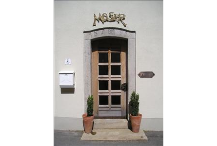 Firmenanzeige Handweberei Moser