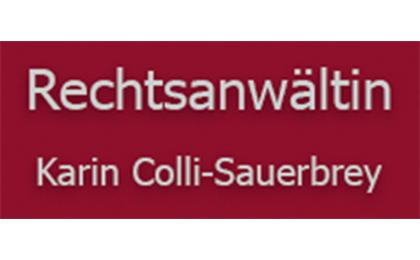 Firmenanzeige Rechtsanwältin Colli-Sauerbrey Karin