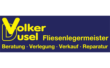 Firmenanzeige Dusel Volker Fliesenlegermeister