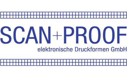 Firmenanzeige Druckerei Scan + Proof