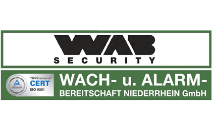 Firmenanzeige Wachdienst WAB Niederrhein GmbH
