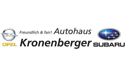 Firmenanzeige Subaru Autohaus Kronenberger GmbH