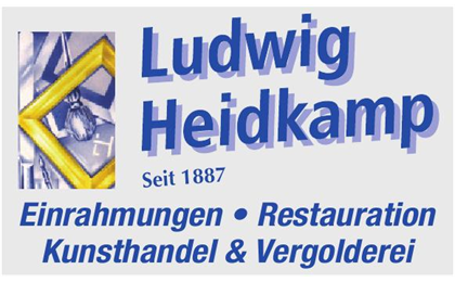 Firmenanzeige Heidkamp Kunsthandlung