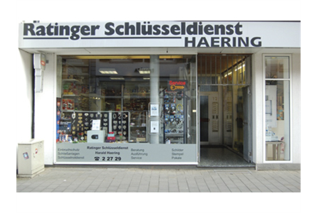 Firmenanzeige Haering Ratinger Schlüsseldienst