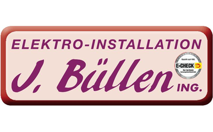 Firmenanzeige Büllen J. Elektroinstallation