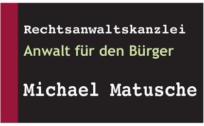 Firmenanzeige Matusche, Michael