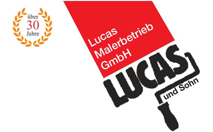 Firmenanzeige Lucas Malerbetrieb GmbH, Meisterbetrieb