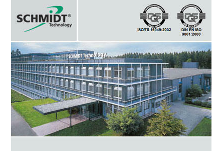Firmenanzeige Schmidt Technology GmbH