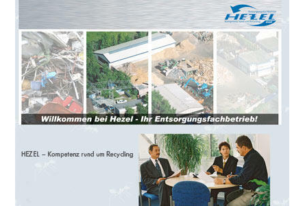 Firmenanzeige Hezel GmbH, Entsorgungsfachbetrieb