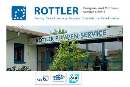 Firmenanzeige Rottler Pumpen- und Motoren-Service GmbH