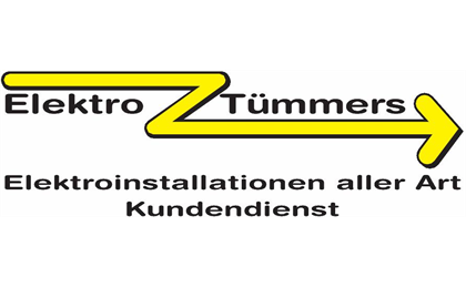 Firmenanzeige Tümmers Elektro