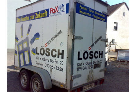 Firmenanzeige Schreinerei Lösch