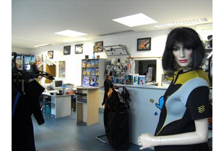Firmenanzeige Tauchschule actionsport
