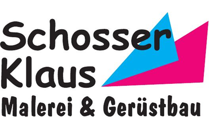 Firmenanzeige Malerei & Gerüstbau Schosser Klaus
