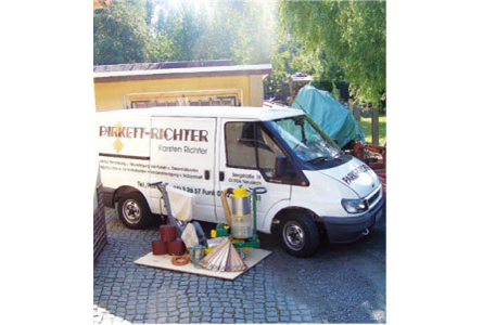Firmenanzeige Richter Holzbau Mobiles Sägewerk