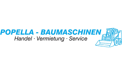 Firmenanzeige BAUMASCHINEN - POPELLA